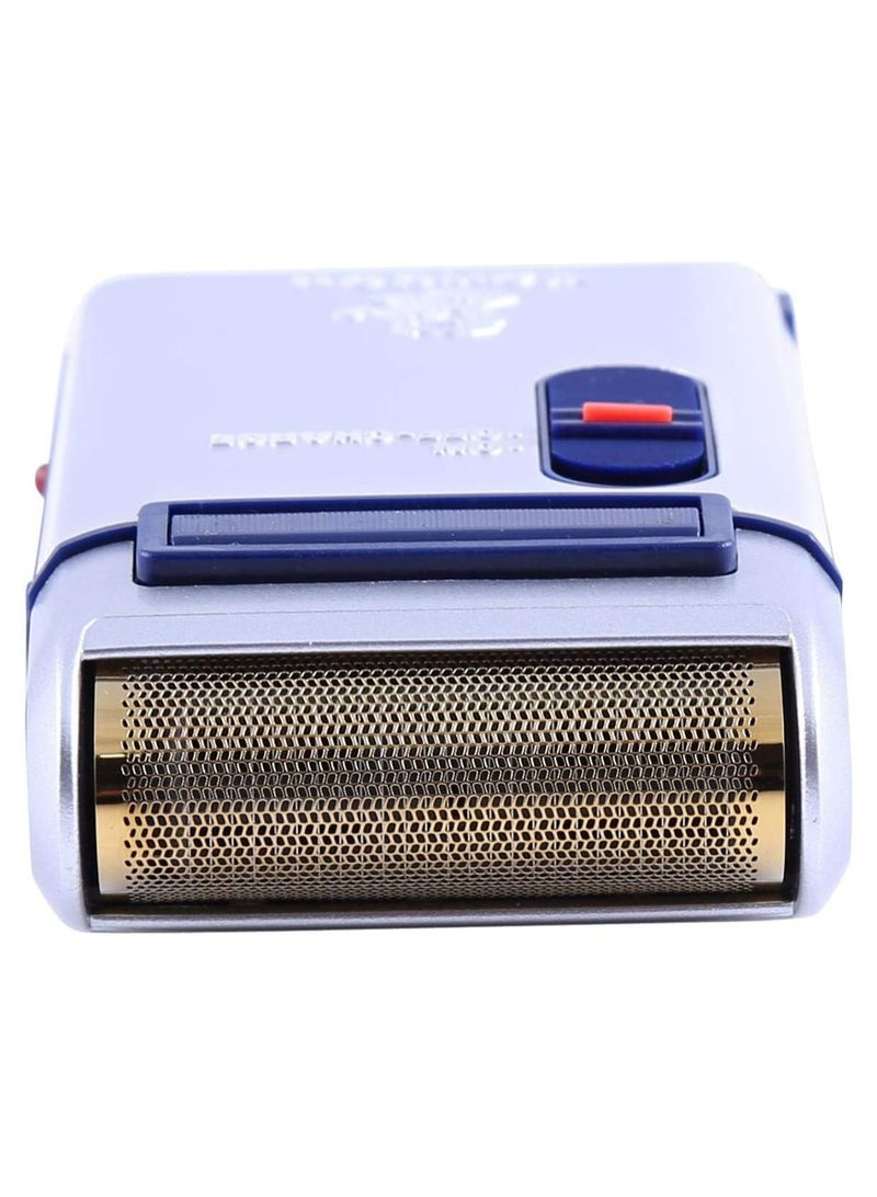 YANDOU Rechargeable Mini Electric Shaver Silver - Image 4
