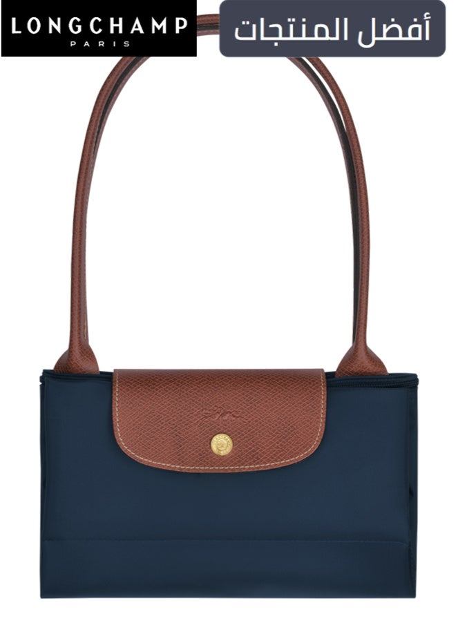 لونج شامب Longchamp النساء حقائب اليد الكبيرة، حقائب Tote، حقائب الكتف، حقيبة ماكياج الأسلوب الأزرق البحري - Image 5