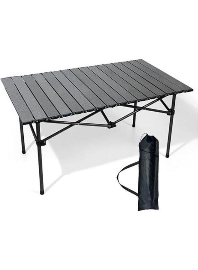 Lightweight folding camping table with carrying bag - Image 1