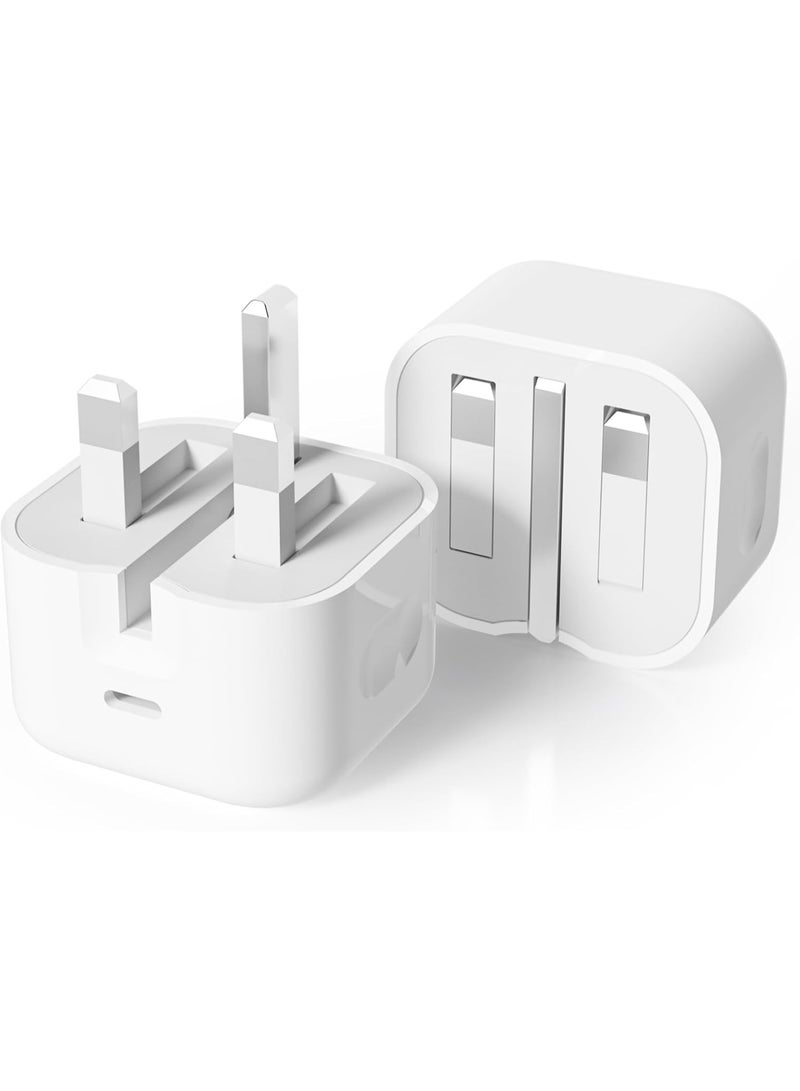 Bobo 20W Fast Charger | USB C Wall Fast Charger with 1M Type C to C Charging Cord Compatible with iPhone 17/16/15, iPad, Macbook, Samsung and all Type C Mobile - Image 2