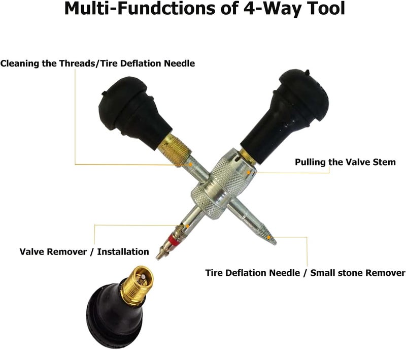 Dr.Roc Compatible with Spare Tire Tool Kit with Tire Jack Handle and Wheel Lug Wrench 2005-2021 Toyota Tacoma - Image 5