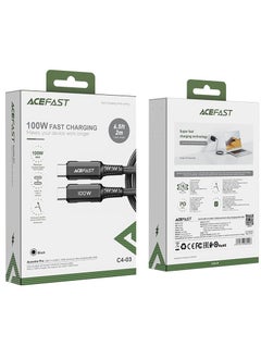ACEFAST Charging Data Cable C4-03 USB-C to USB-C 100W  - Image 3