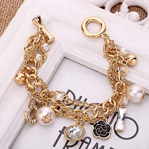 Glamtune Celebrity Design Inspired Gift Inspired Charm Lucky Bracelet Chain for Women - Image 4