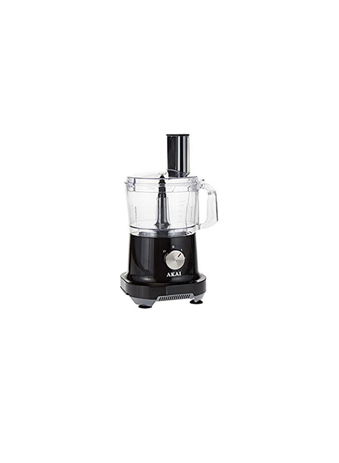 AKAI 15-In-1 Food Processor 500 W FPMA-1801 Black/Clear - Image 4