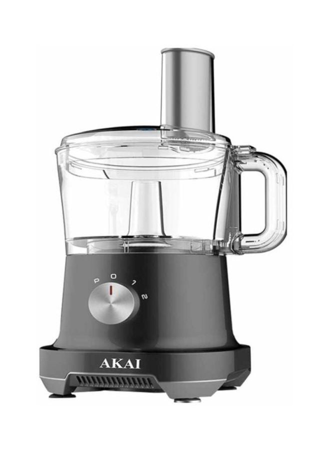 AKAI 15-In-1 Food Processor 500 W FPMA-1801 Black/Clear - Image 2