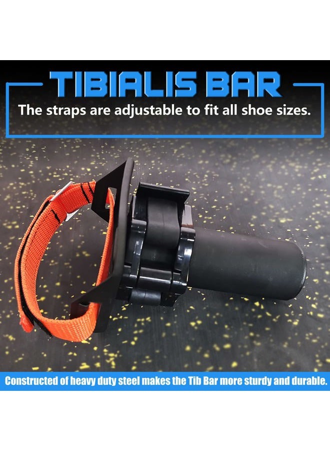 BLUSLM Tib Bar for Leg Strength Training, Biceps Femoris Muscle Exercise Equipment Tibia Dorsi Calf Machine, Tibialis Bar Leg Machine Tibialis Trainer (S-FOOT BAR) - Image 3