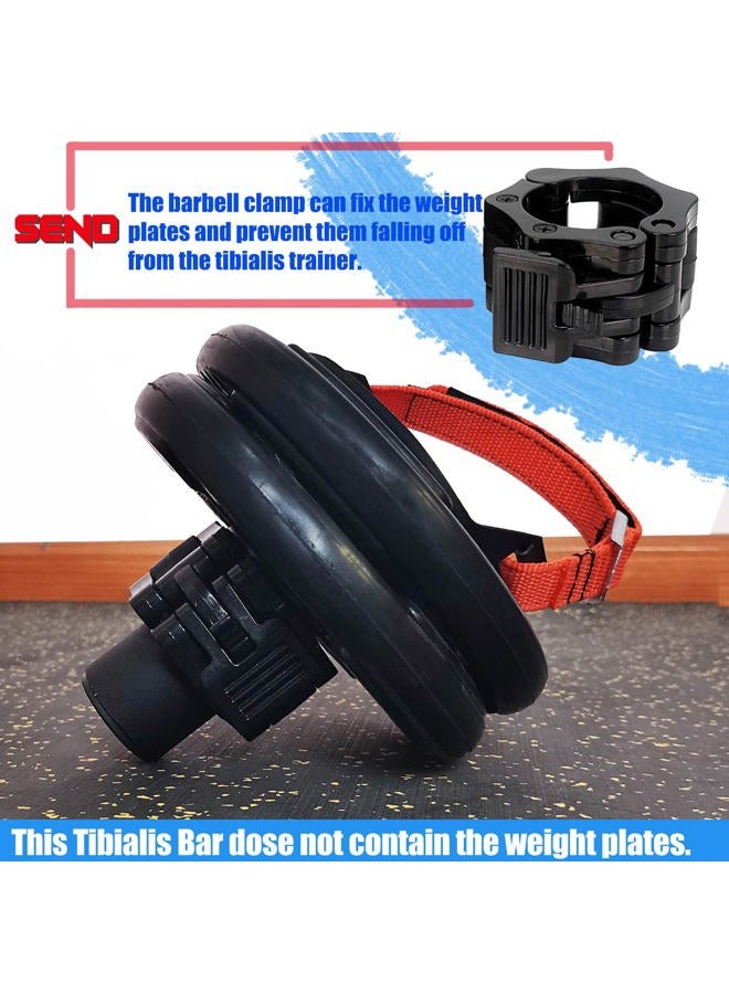 BLUSLM Tib Bar for Leg Strength Training, Biceps Femoris Muscle Exercise Equipment Tibia Dorsi Calf Machine, Tibialis Bar Leg Machine Tibialis Trainer (S-FOOT BAR) - Image 4