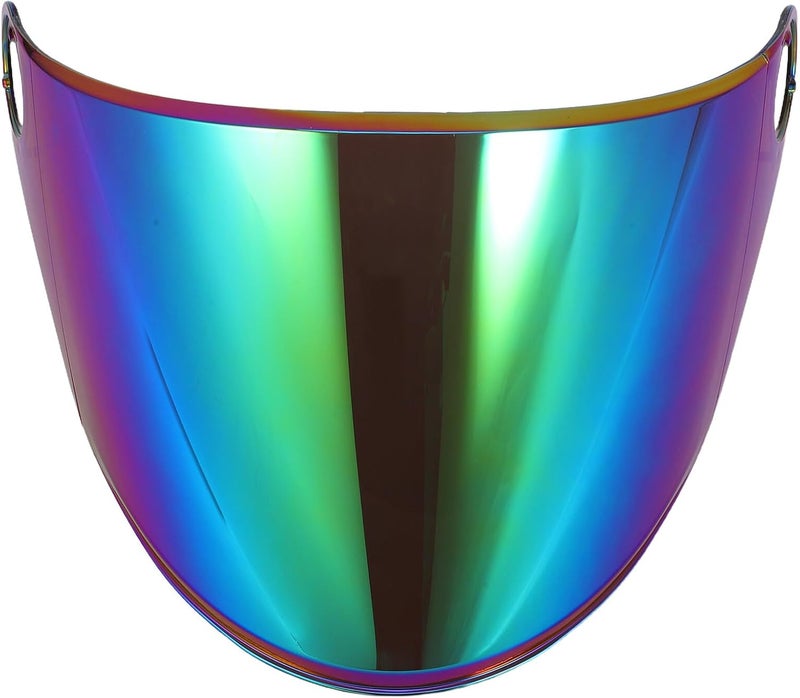 Universal Motorcycle Helmet Visor Replacement Wind Shield Lens 3.2cm Aperture Colored Sun Shade Compatible with Full Face Helmets for Riding and Outdoor Protection - Image 1
