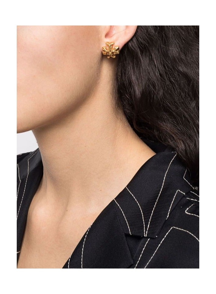Burch Tory Burch ROXANNE clip-on earrings and metal studs - Image 2