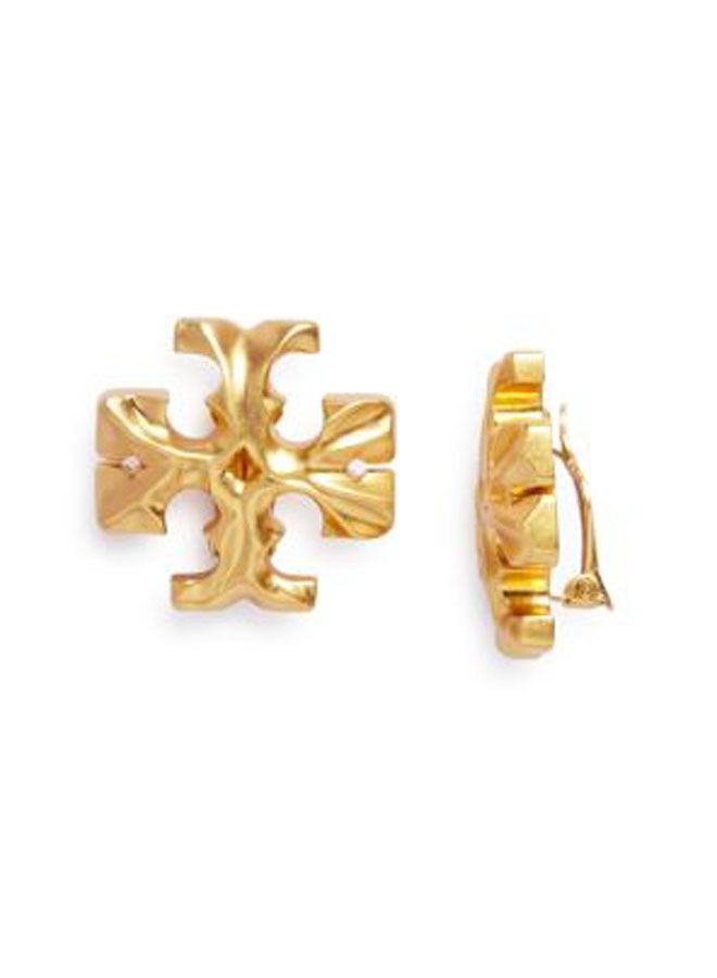 Burch Tory Burch ROXANNE clip-on earrings and metal studs - Image 3