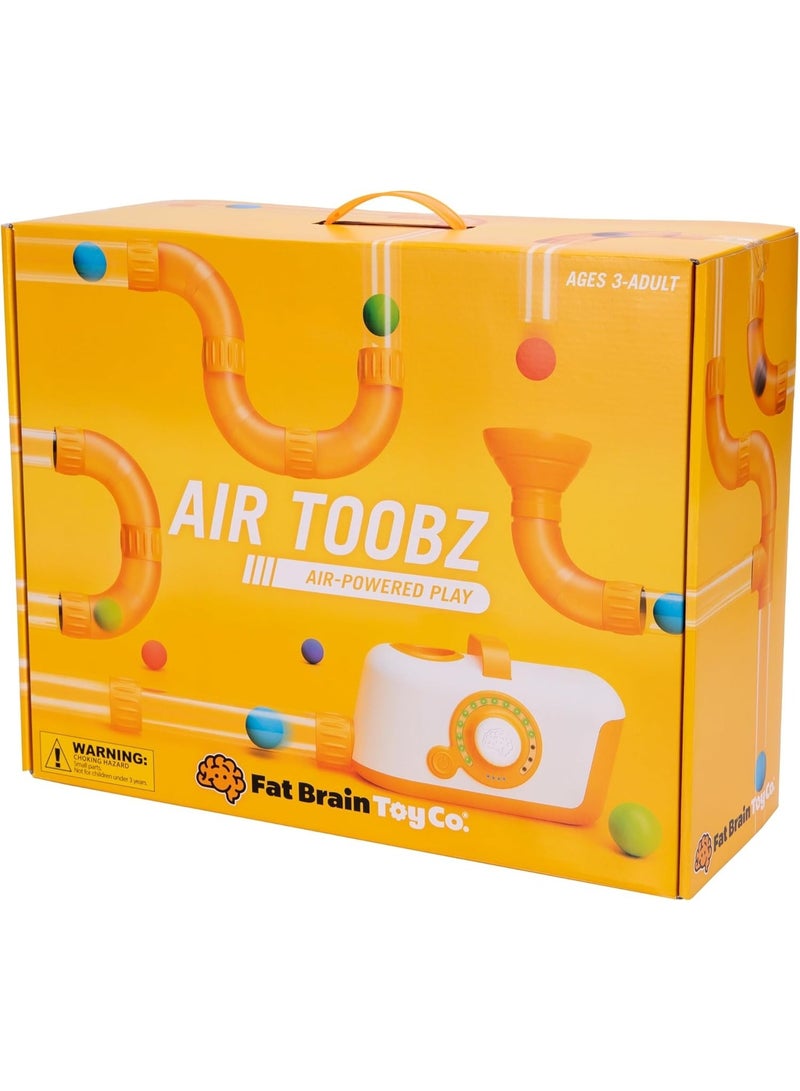 Fat Brain Toys Air Toobz Air Powered Play Game, LED Indicators, STEM Learning, On/OFF Switch, 3 Years+, 45.7 x 36.2 x 17.8cm - Multicolor - Image 3