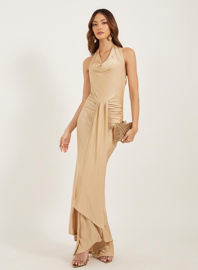 ستايلي فستان بياقة هالتر - Image 2