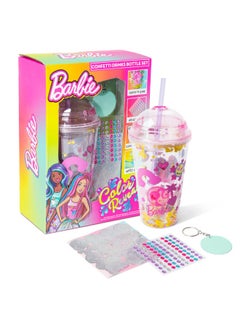 Barbie Barbie Confetti Drink Bottle DIY Decorating Kit  - Image 2