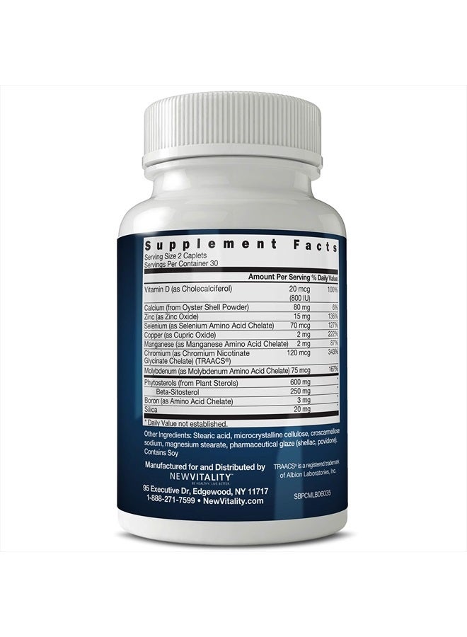 New Vitality Super Beta Prostate Support Supplement for Men's Health - Reduce Bathroom, Promote Sleep, Better Bladder Emptying & Healthy Prostate, Beta Sitosterol (120ct, 2 Bottle) - Image 2