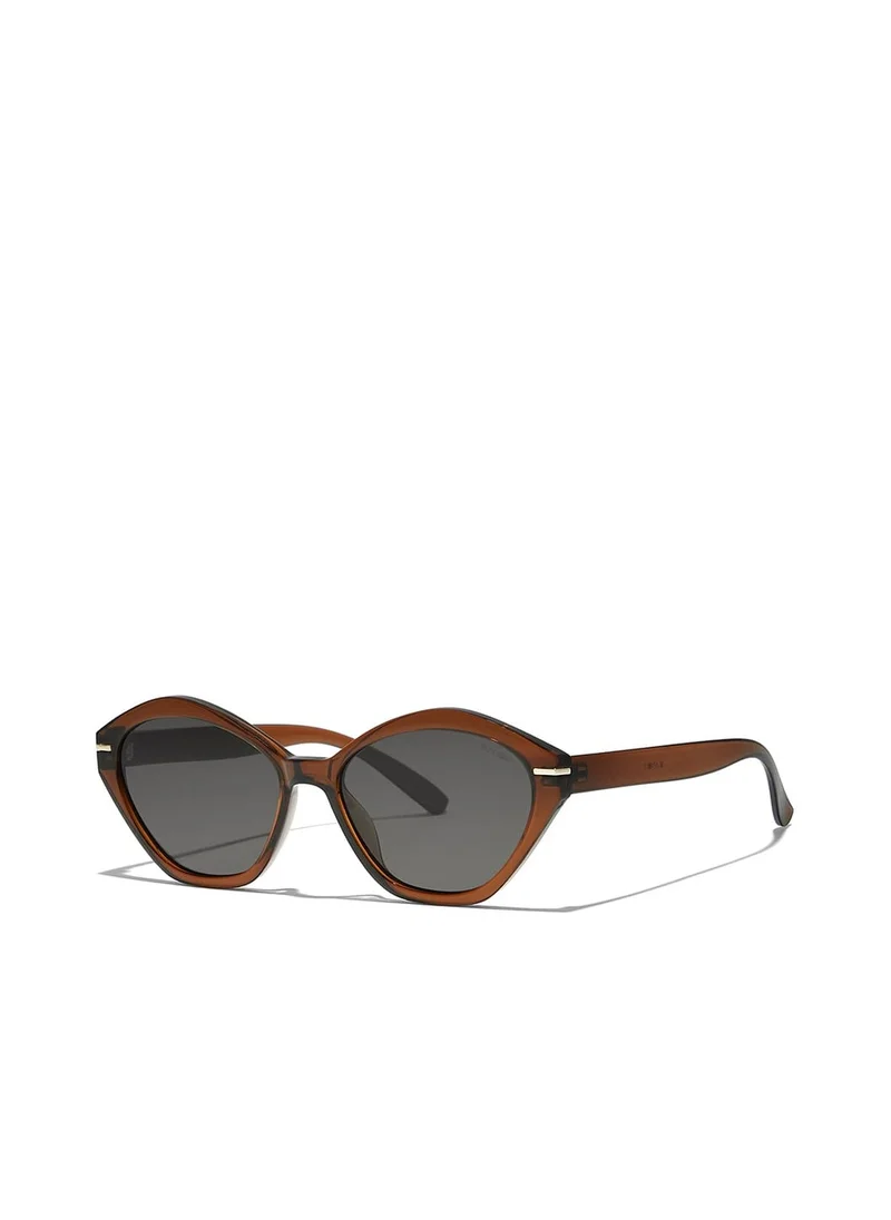 Blackout BlackOut CYANO Women’s Geometric Sunglasses with UV400 Protection