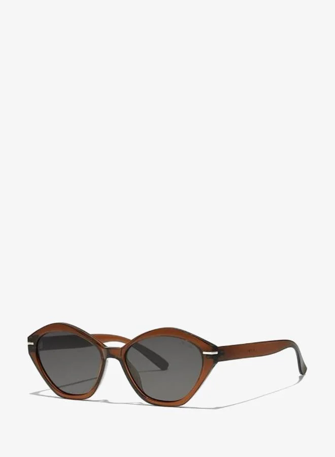 Blackout BlackOut CYANO Women’s Geometric Sunglasses with UV400 Protection