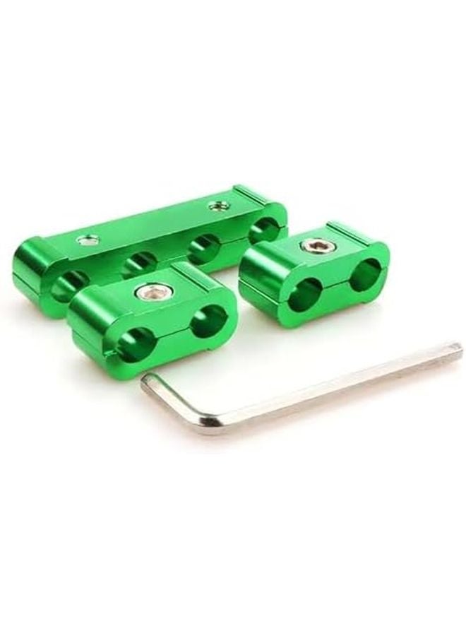 Silver Car Spark Plug Cable Clip Set 8MM 9MM 10MM Wire Clamp Separator Organizer - Image 5