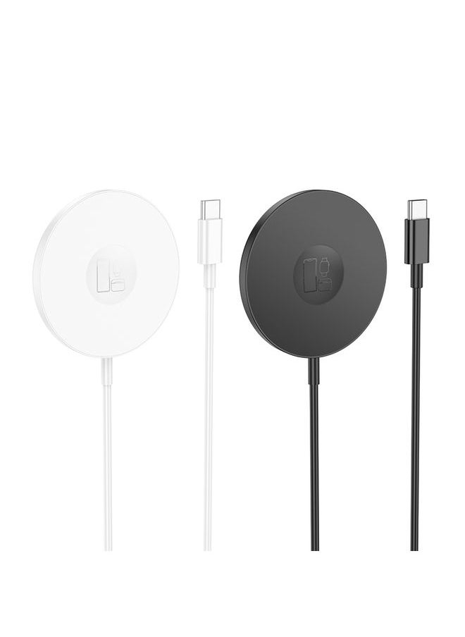 Hoco - hoco CW50 Fast 3 in 1 MagSafe Magnetic Wireless Fast Charger(Black) - Image 1