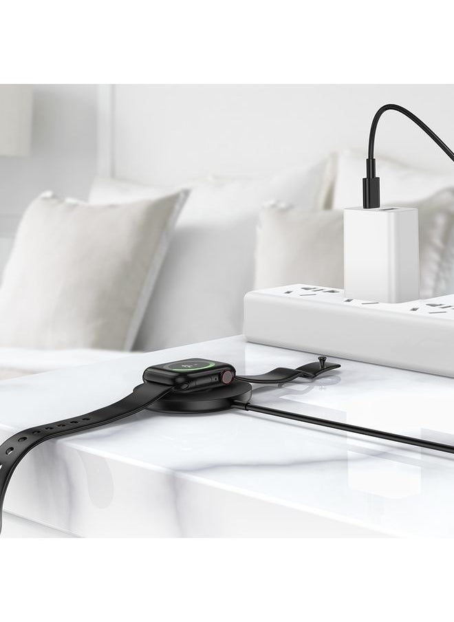 Hoco - hoco CW50 Fast 3 in 1 MagSafe Magnetic Wireless Fast Charger(Black) - Image 1