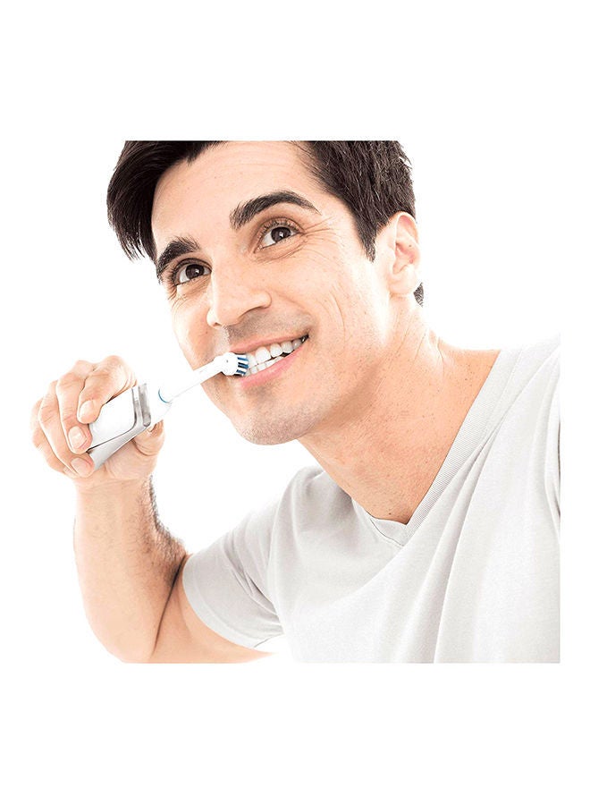 NIBEMINENT Vitality Crossaction Electric Rechargeable Toothbrush Blue/White - Image 5