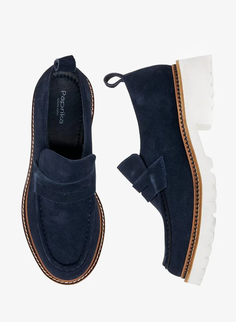 Women Slip-On Leather Loafers