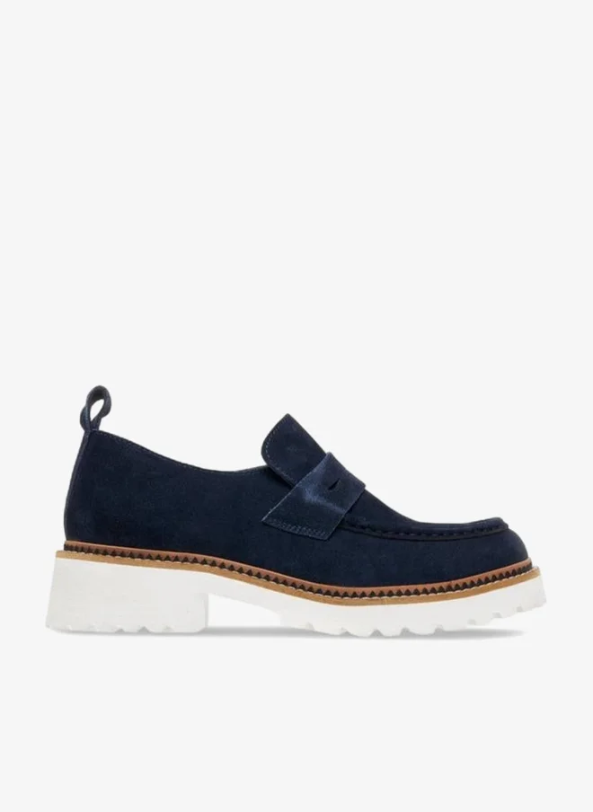 Women Slip-On Leather Loafers