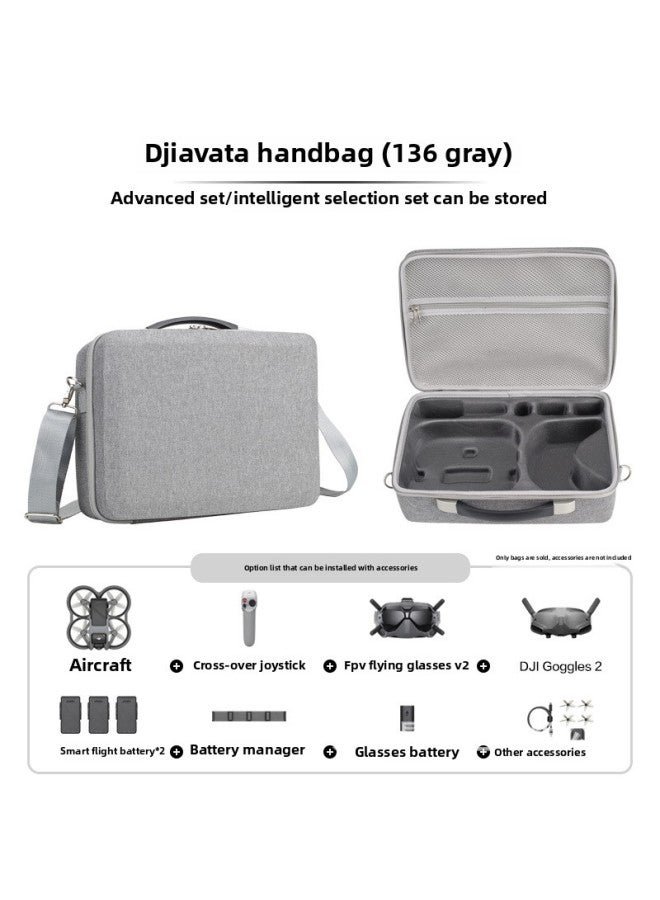 Suitable For Dajiang DJI FPV Glasses Storage Handbag AVATA Mini Drone Shoulder Messenger Bag New Product 