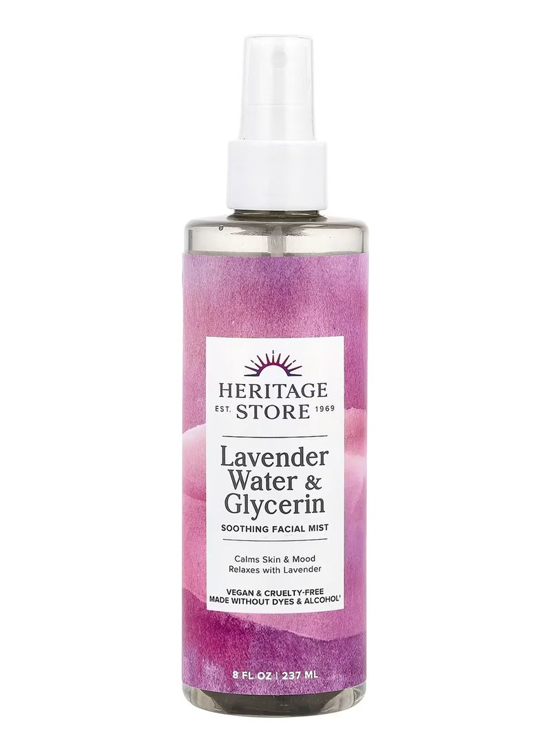 هيرتدج ستور رذاذ مهدئ للوجه بماء اللافندر والجلسرين237 مل - Image 1