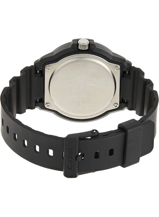 كاسيو Men'S Black Dial Resin Analog Watch
