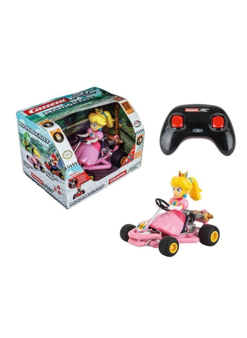 Carrera Mario Kart Pipe Kart - Peach Edition | High-Speed Racing Fun | Material : Plastic | Age Group :  6 Years+  - Image 1