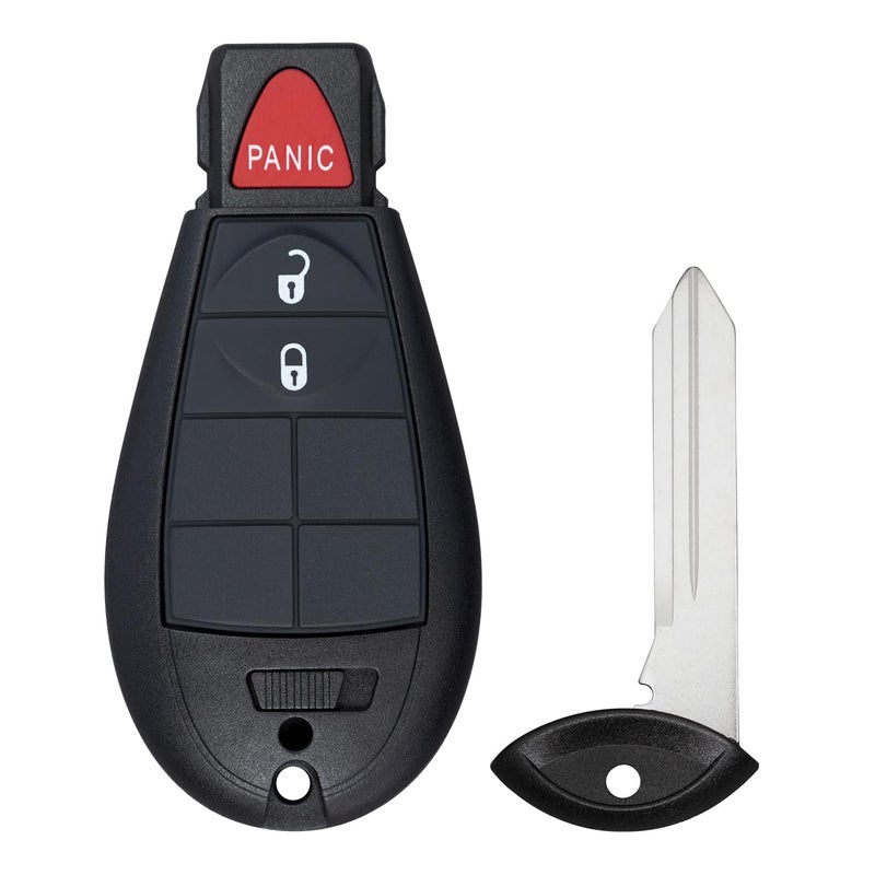 StandardAutoPart Premium Replacement Car Keyless Entry Remote Compatible with Ram 1500 2500 2013 2014 2015 2016 2017 2018 2 Button