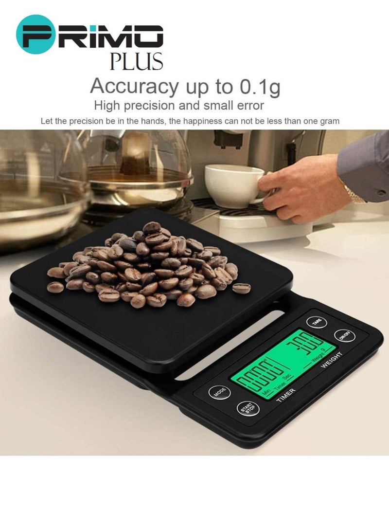 PRIMO PLUS V60 Drip Coffee Set,7-Piece Hand Brewing Coffee Maker Set,Pour Over Coffee Machine Accessories Kit All In 1 Portable Travel Bag  - Image 4