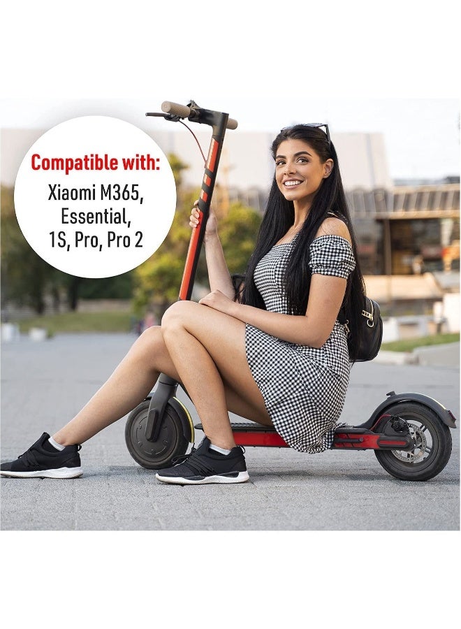 Generic Rear Fender Mudguard with Led Light Compatible For Xiaomi M365 1S Essential Pro 2 Electric Scooter - Spare Parts for E-scooter  - Image 2
