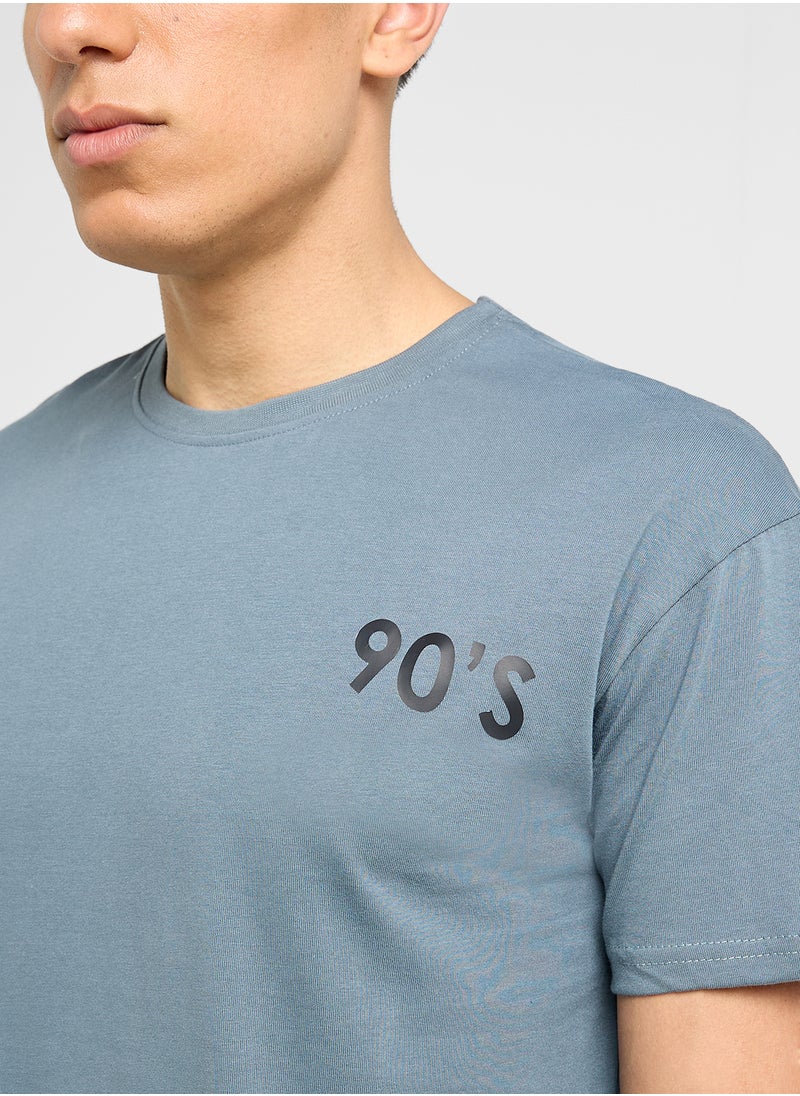 Seventy Five - Oversized Crew Neck T-Shirt - Image 1
