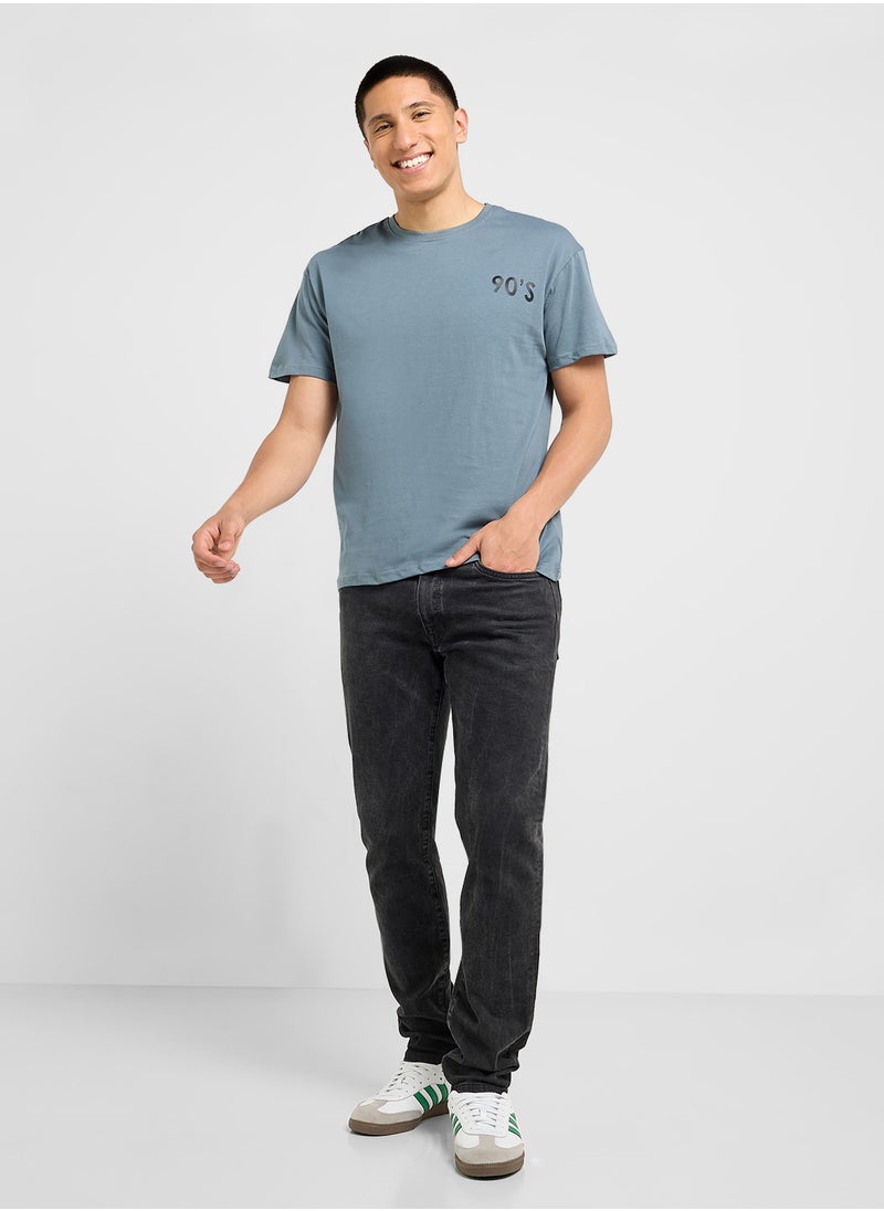 Seventy Five - Oversized Crew Neck T-Shirt - Image 1
