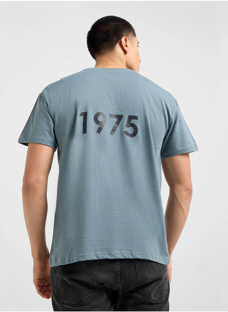 Seventy Five Oversized Crew Neck T-Shirt