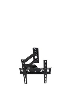 Generic 32-55 Inch Mobile Monitor Wall Mount Full Motion LED LCD Flat/Curved Monitor Mount Holds up to 70 lbs., Black P4 TV Mount  - Image 2