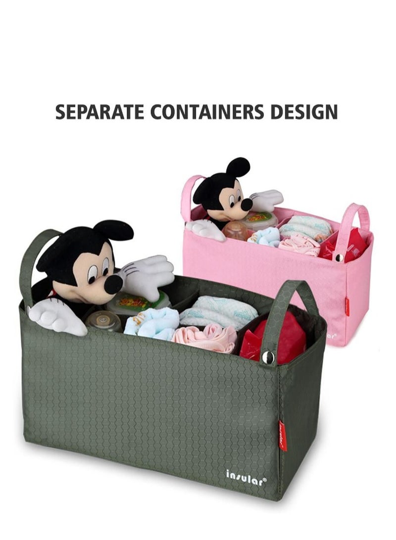 insular Portable, large-capacity nappy organiser for outing use  - Image 5