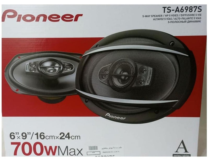 Pioneer مكبرات صوت سيارة TS-A6987S 6" x 9" 700 واط 5-طرق - Image 1
