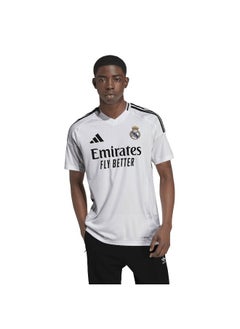 Adidas Adidas Real H Jsy White Football Jerseys For Men Xs  - Image 4