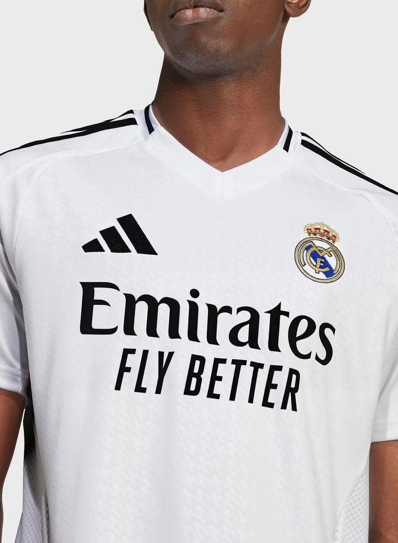 Adidas  Real H Jsy White Football Jerseys For Men Xs for Men | Best Price UAE
