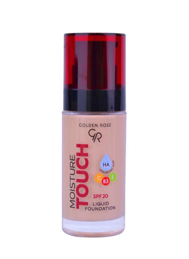 Golden Rose - GR MOISTURE TOUCH LIQUID FOUNDATION SPF 20 NO: 103 - Image 1
