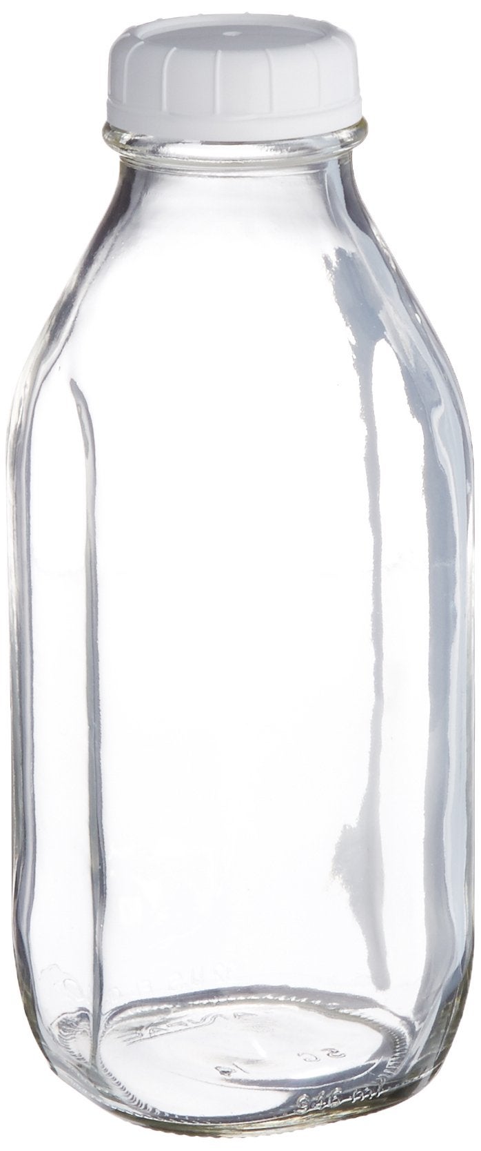 LIBBEY Libbey Glass Milk Bottle with Lid  335 oz