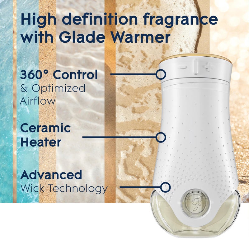 Glade PlugIns Refills Air Freshener, Scented and Essential Oils for Home and Bathroom, Aqua Waves, 3.35 Fl Oz, 5 Count - Image 5
