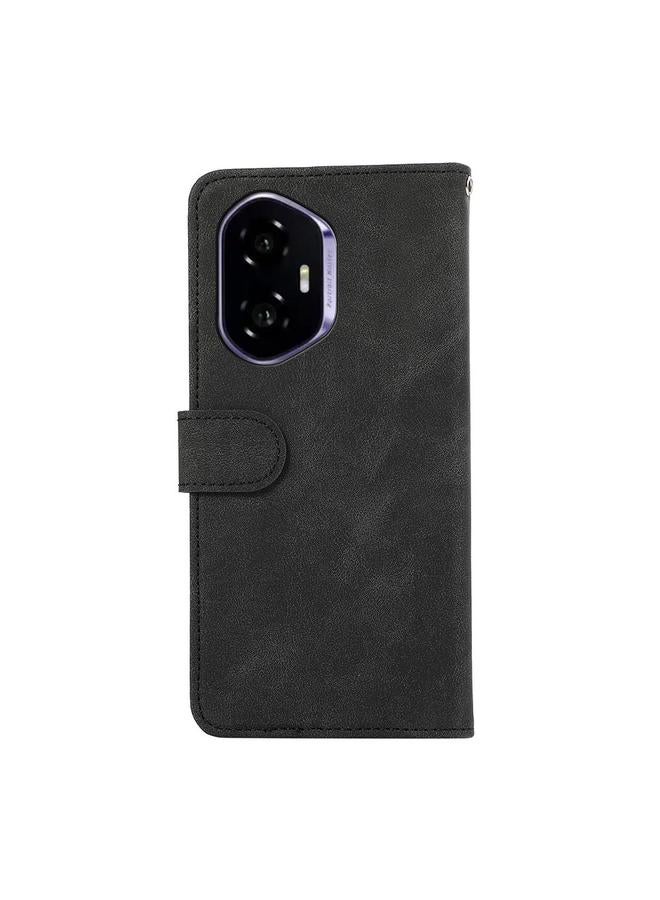 S-TOP Case For Honor 400 ABEEL Color Block Magnetic RFID Leather Phone Case - Image 3