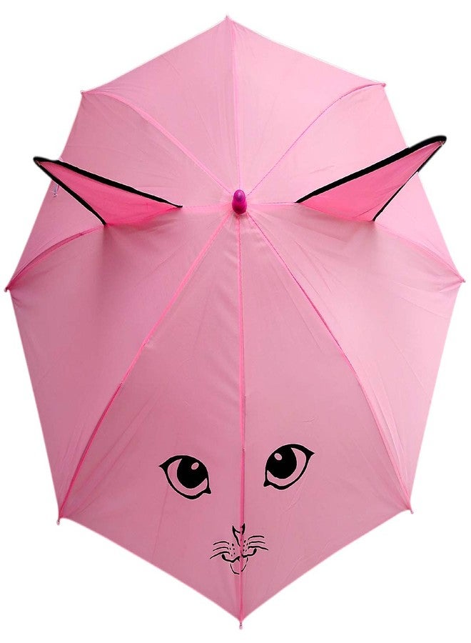 Rainpopson™ Boy's and Girl's Animal Design Ear Umbrella (Multicolour) - Image 1