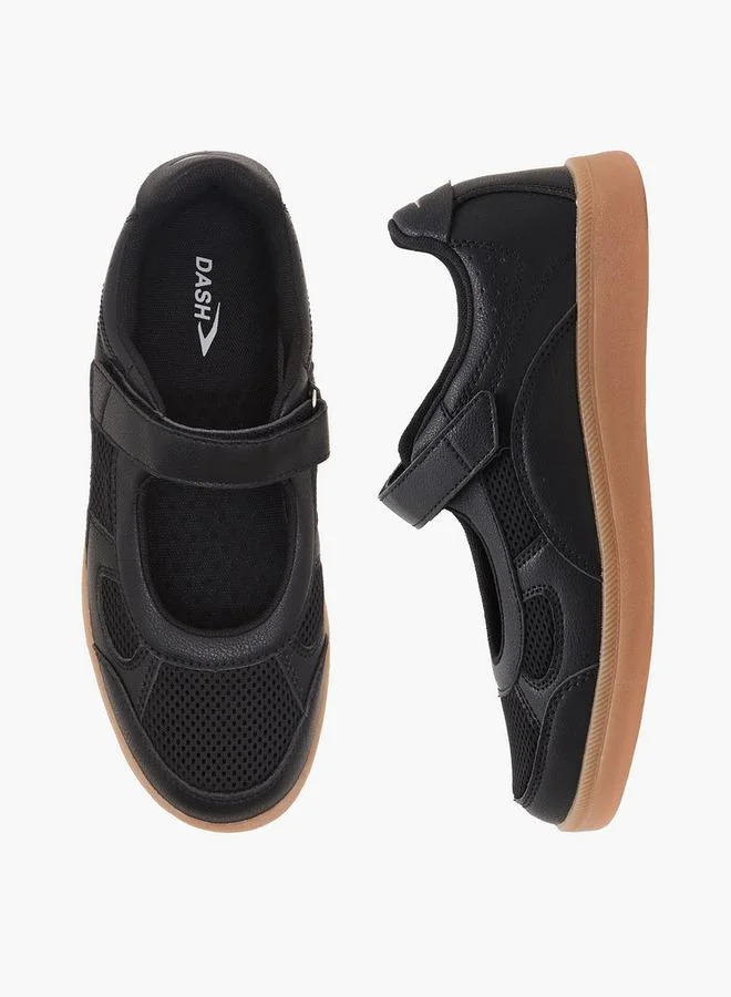 Dash BLACK Women Hook & Loop Mary Jane Shoes for Women | Best Price UAE