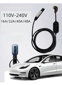 Generic Portable Electric Car Charger Compatible With Tesla Plug-in Cars 3.5 kW /16A 250V  - Image 2