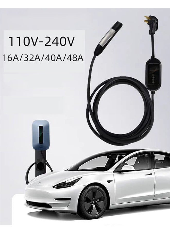 Generic Portable Electric Car Charger Compatible With Tesla Plug-in Cars 3.5 kW /16A 250V  - Image 2