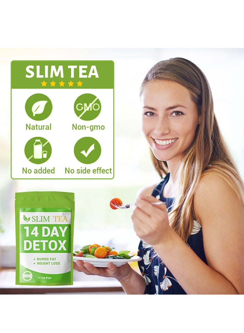 Winstown 2-Pieces,14 Day Detox Slim Tea, Detox Body System,Boost Metabolism, Suppress Appetite, Increase Energy - Image 2